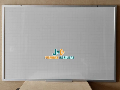 Pizarra Acrilica blanca de 150x100 cm con marco de Aluminio | pizarra acrilica blanca