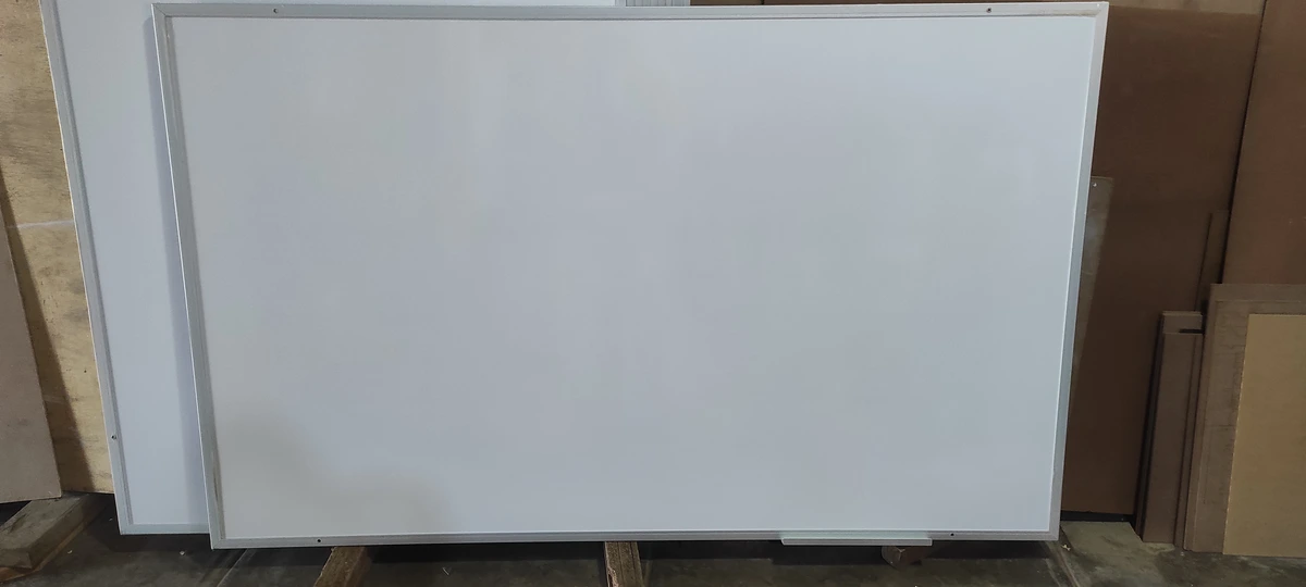 Pizarra Acrílica blanca de 245x120 cm con marco de Aluminio | pizarra blanca